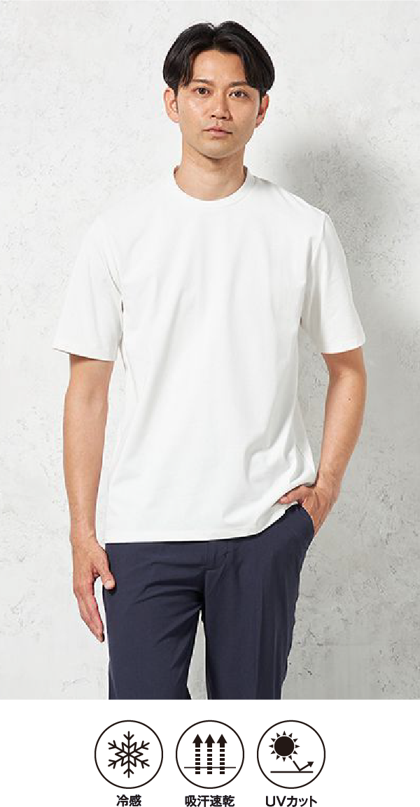 M3LABOクルーネックビズTシャツ