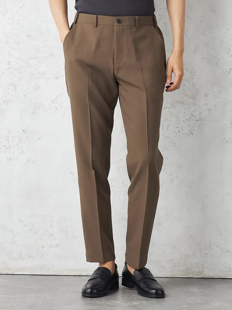 【即納】【WEB限定】【TOKYORUN】セットアップパンツノータックウォッシャブル通年ストレッチ