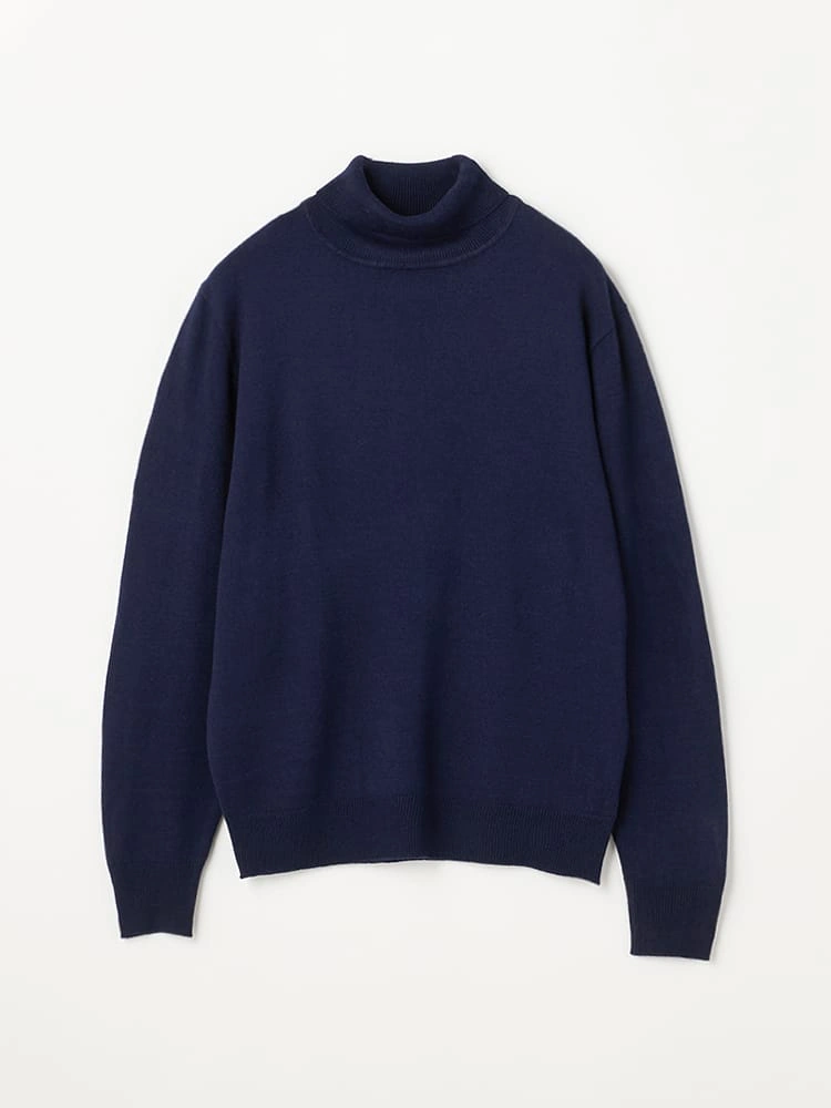 【ハンドウォッシャブル】タートルネックネックベーシックニット秋冬【SmartPick！】