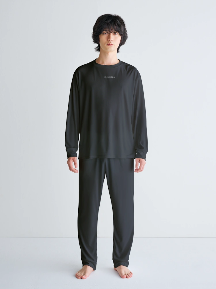 YOKUNERUロングTシャツ