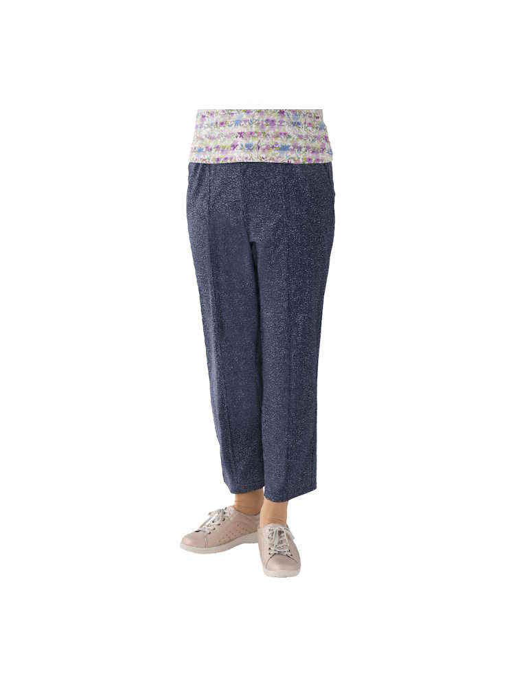 レディースハイテンションデニム調めちゃらくパンツ【CF】