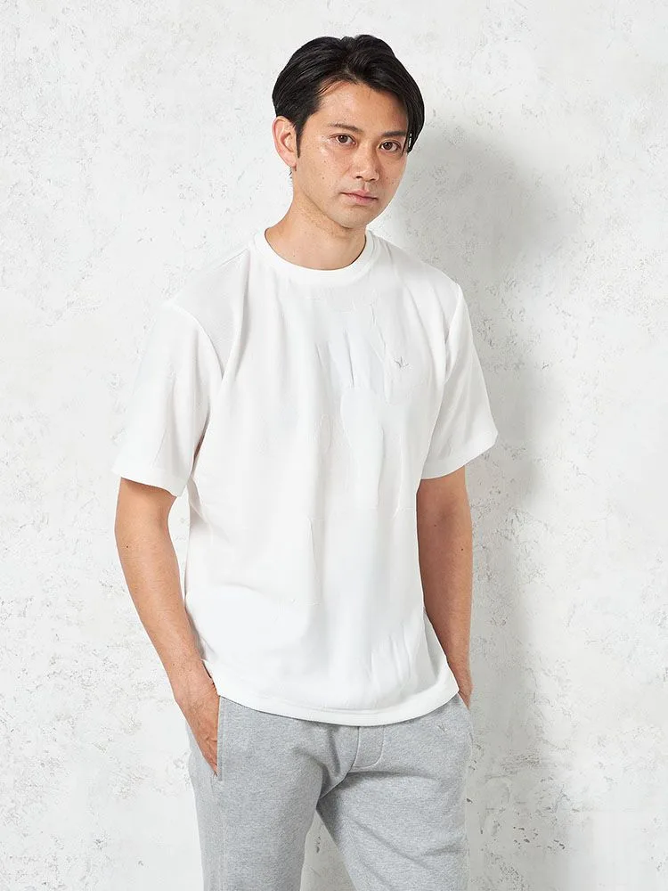 【1PIU1UGUALE3RELAX】BIGCAMOJACQUARDTシャツ春夏（ウノピゥウノウグァーレトレ）