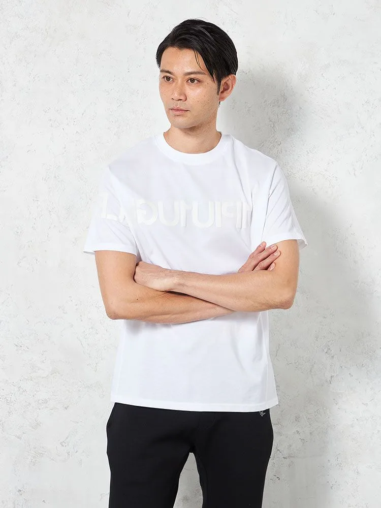 【1PIU1UGUALE3RELAX】BIGLOGOINVERTEDTシャツ春夏（ウノピゥウノウグァーレトレ）