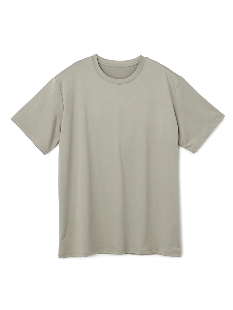 【AddElm】R2PLUSリカバリーウェア半袖Tシャツニット素材360°ストレッチ吸水速乾UVカット通年