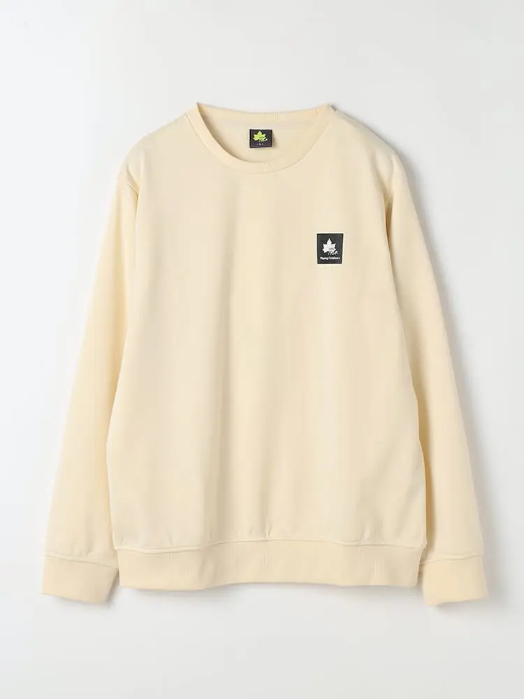 【ロゴス】裏毛トレーナーカジュアルインナー秋冬