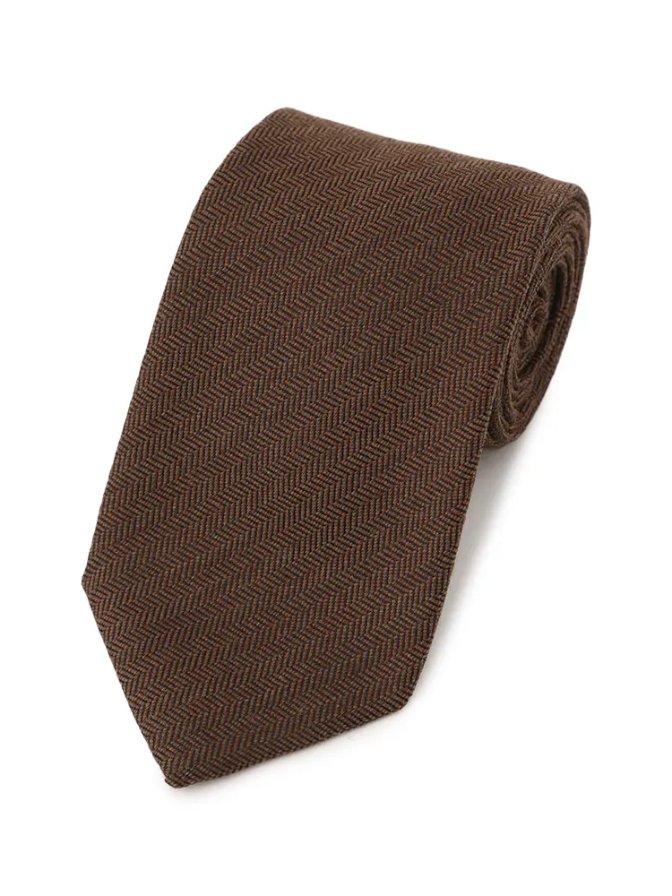 【ストーベル＆メイソン】バルファウールネクタイ織柄無地秋冬