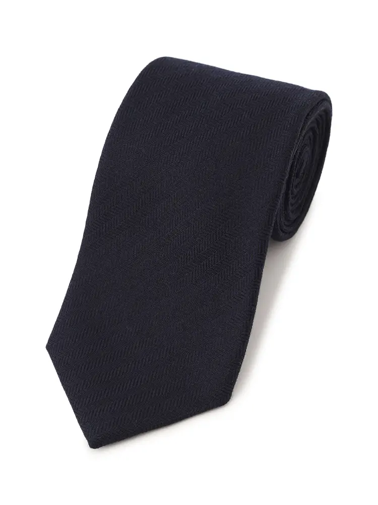 【ストーベル＆メイソン】バルファウールネクタイ織柄無地秋冬