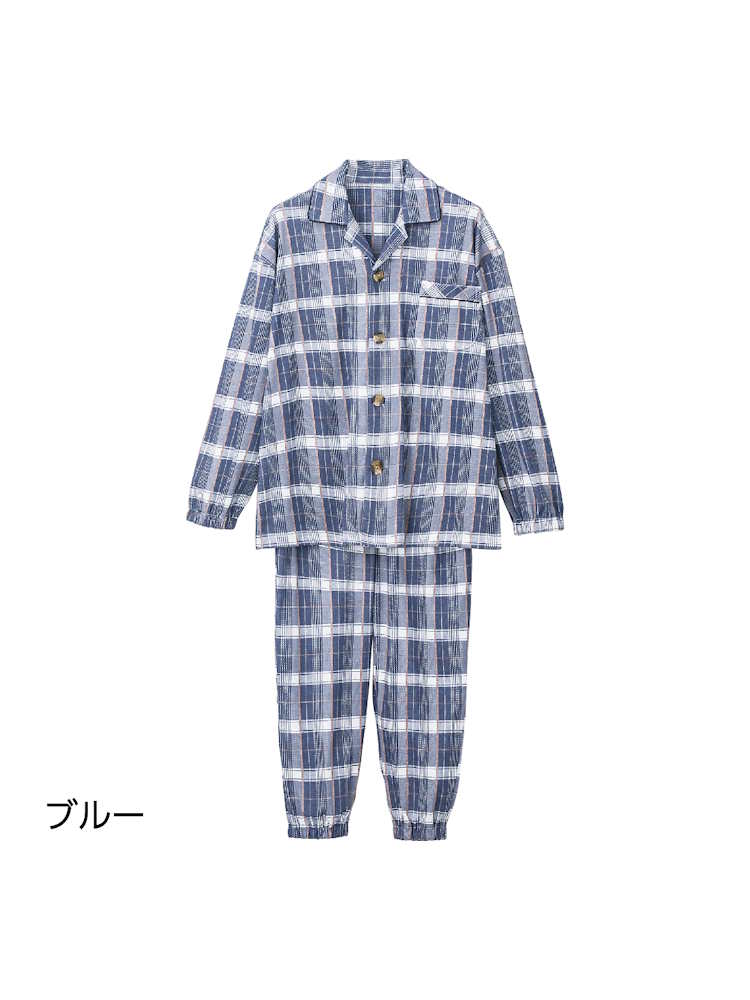 メンズ大きめボタンパジャマ?大きめサイズ